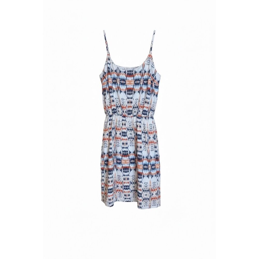 NWOT Old Navy Aztec Print Sleeveless Spaghetti Strap Sundress‎ Blue Orange Sz XS